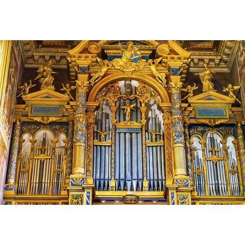 Golden Organ Basilica di San Giovanni in Laterano-Rome-Italy Built 324 by Emperor Constantine
